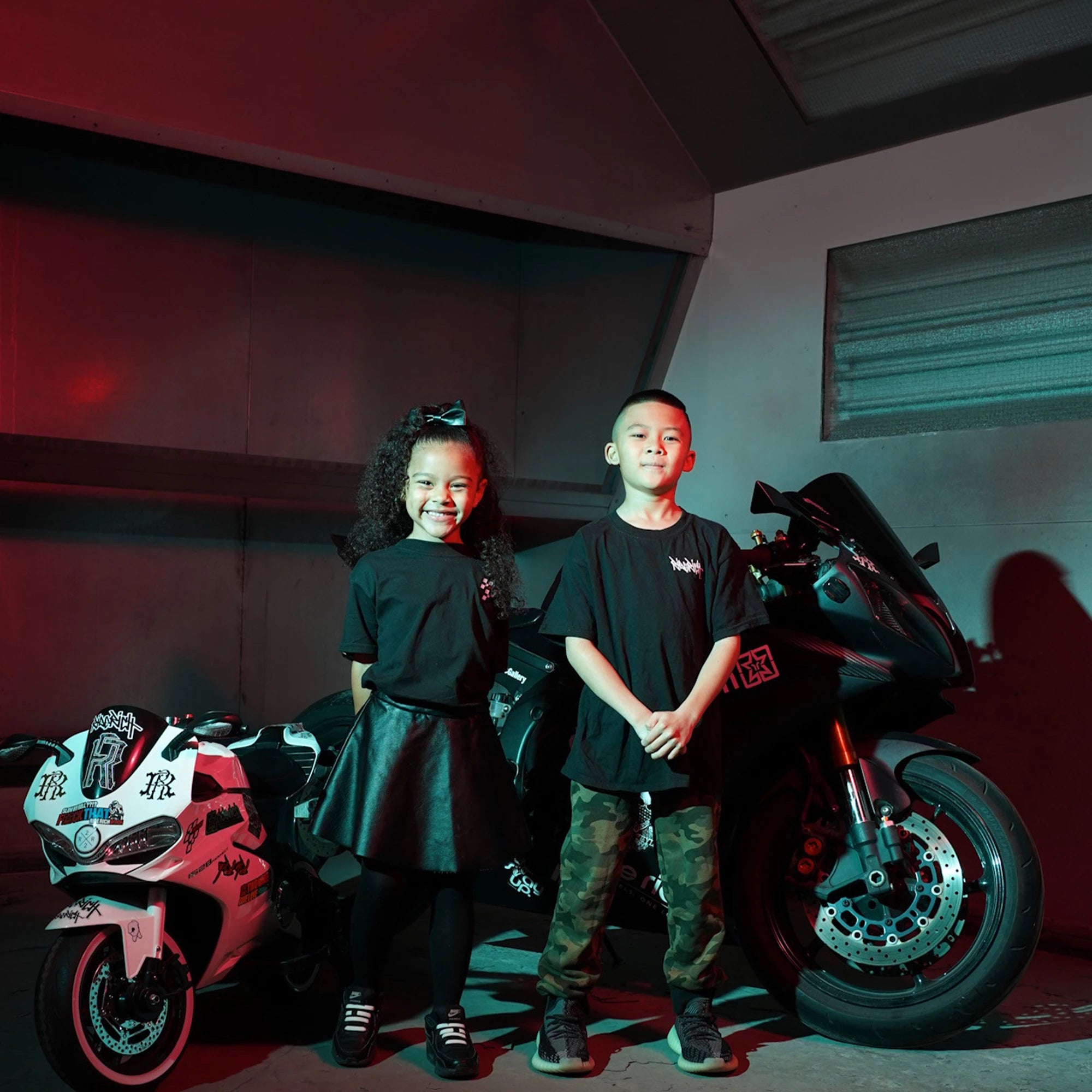 Ride Rich Motorcycle Toddler  Tshirts