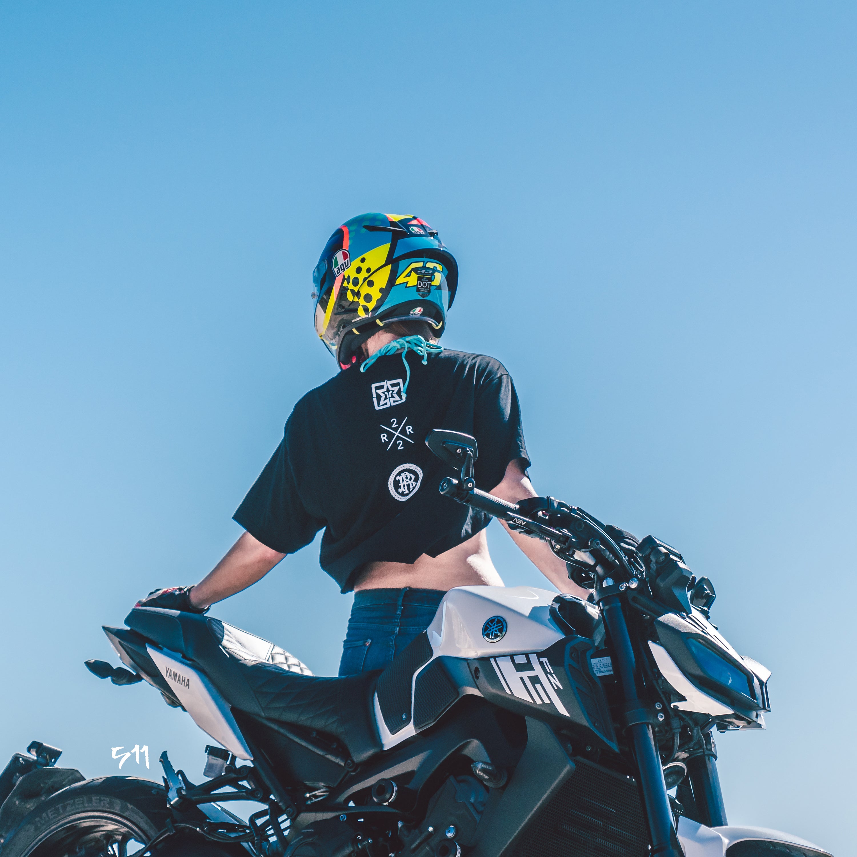 Ride Rich Women's Motorcycle Tee