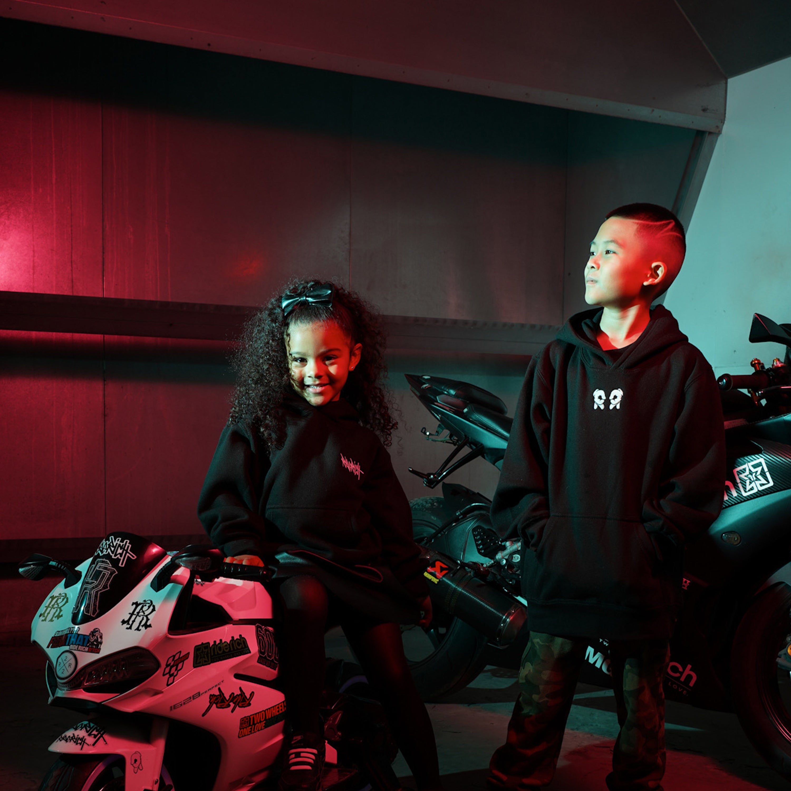 Ride Rich Motorcycle Youth Tees