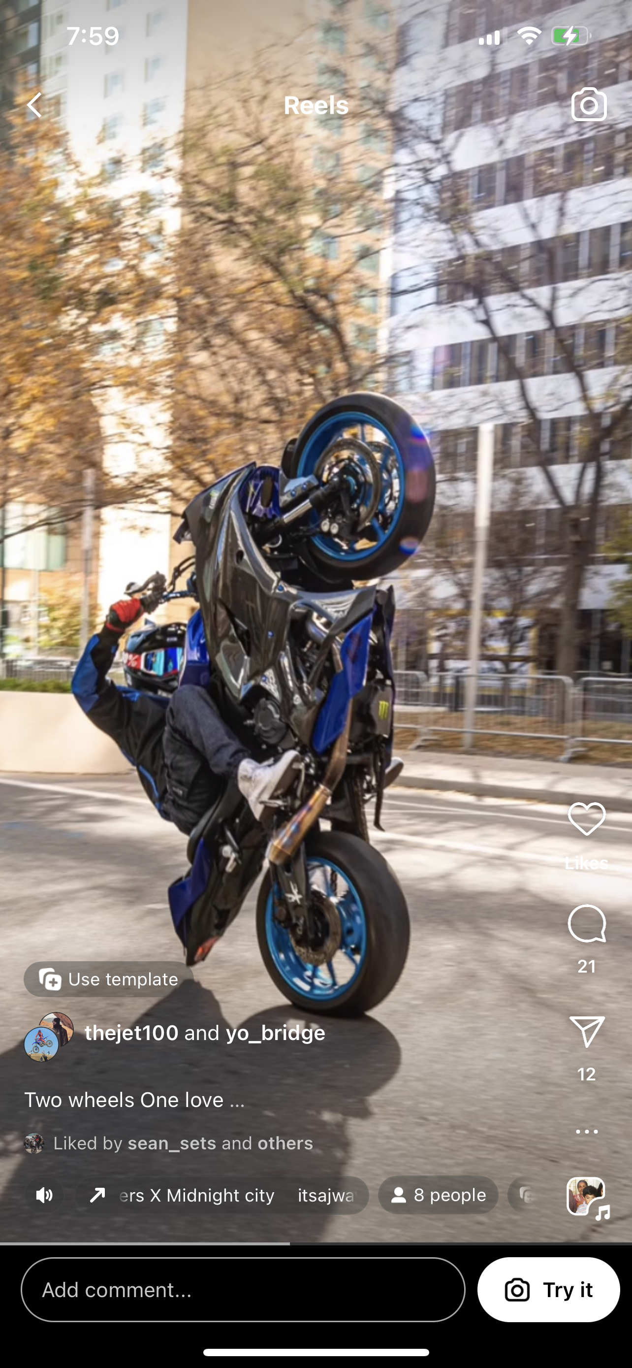 Regency™ V2.Flow™ Mesh Armoured Hooded Jacket {RR GP/Blue}