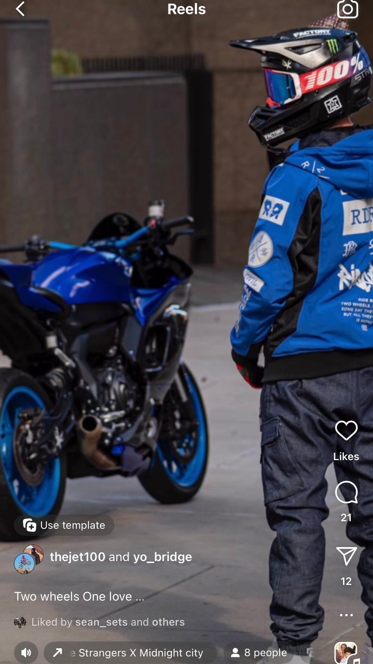 Regency™ V2.Flow™ Mesh Armoured Hooded Jacket {RR GP/Blue}