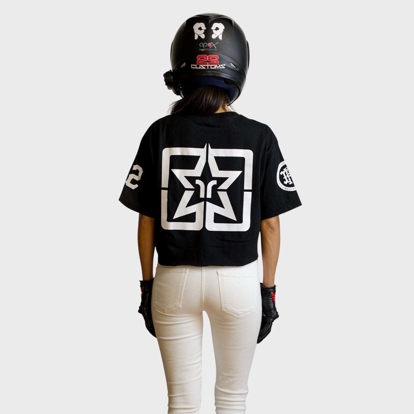 RR Squad Crop Tee {Black}