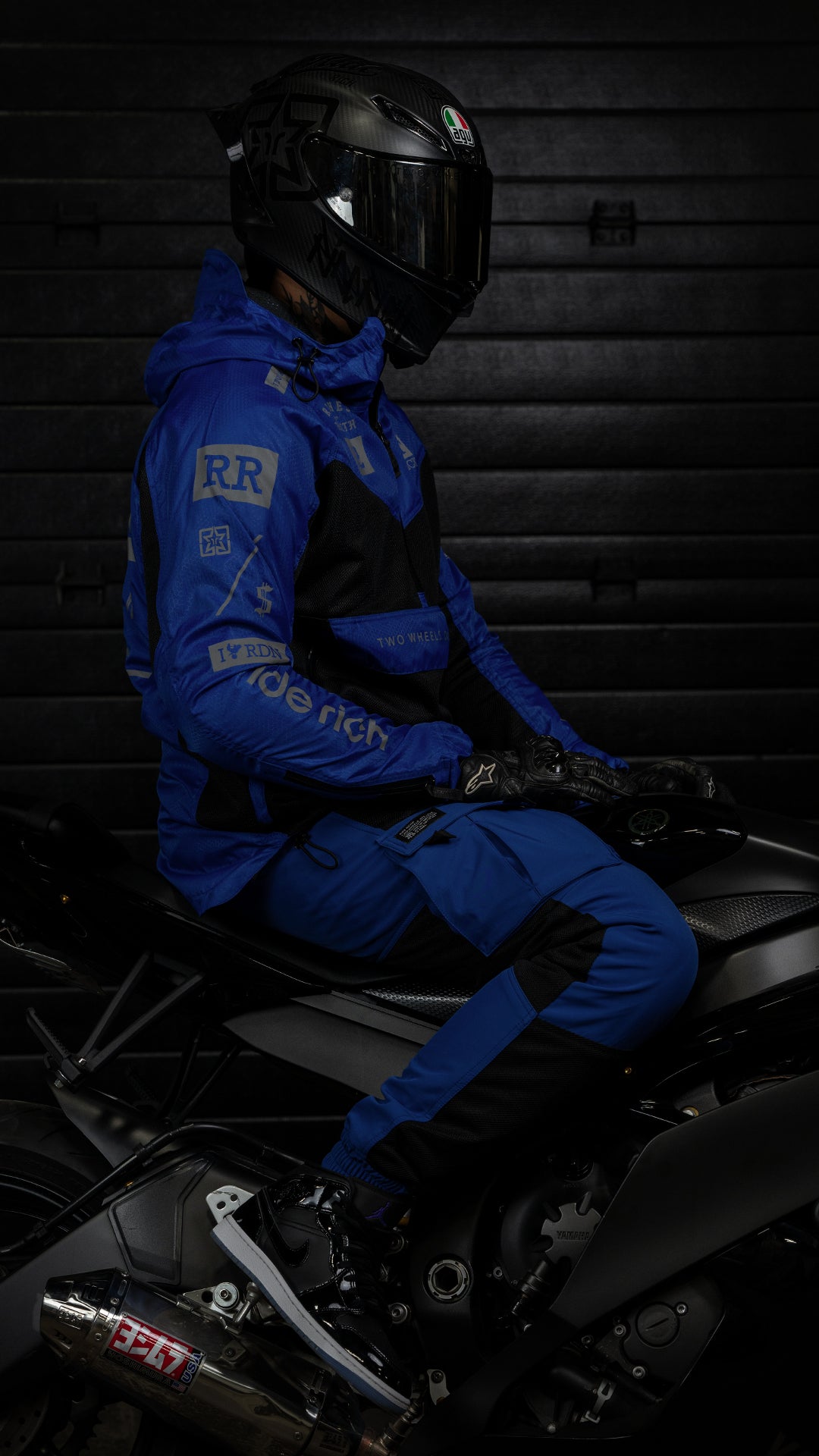 Unit 16™ V2.Flow™ Mesh Armoured Cargo Joggers {Blue}