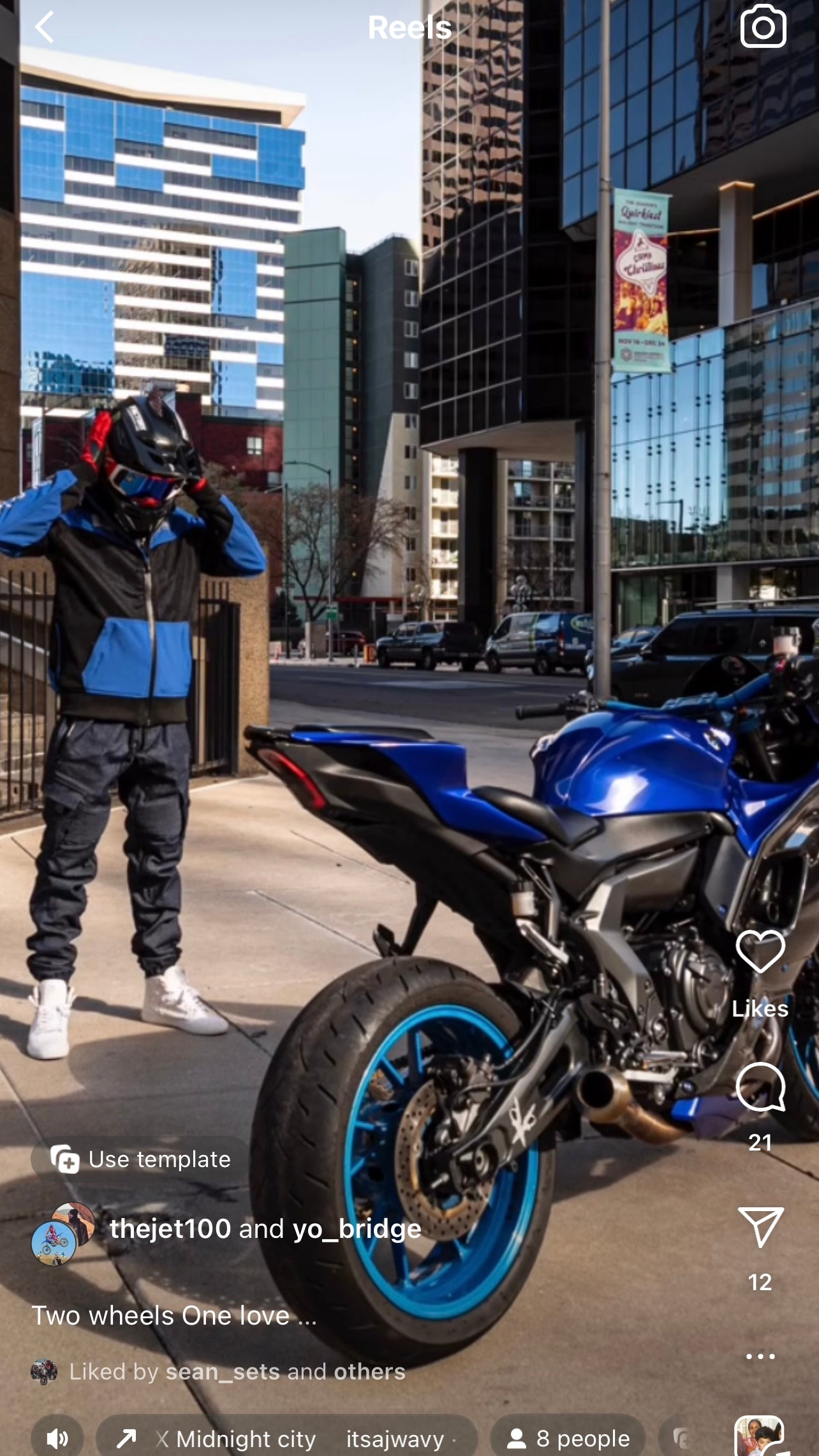 Regency™ V2.Flow™ Mesh Armoured Hooded Jacket {RR GP/Blue}