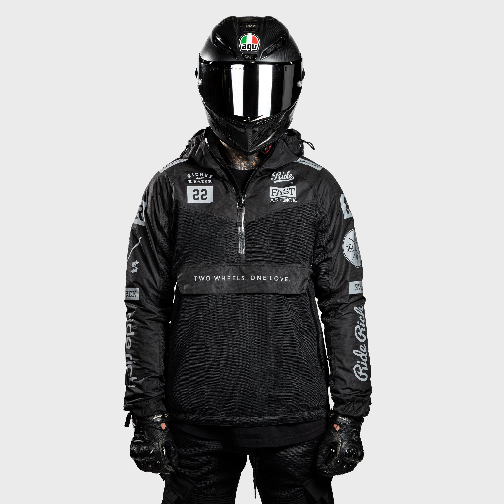 Concord™ V2.Flow™ Mesh Armoured Anorak Jacket {RR GP}