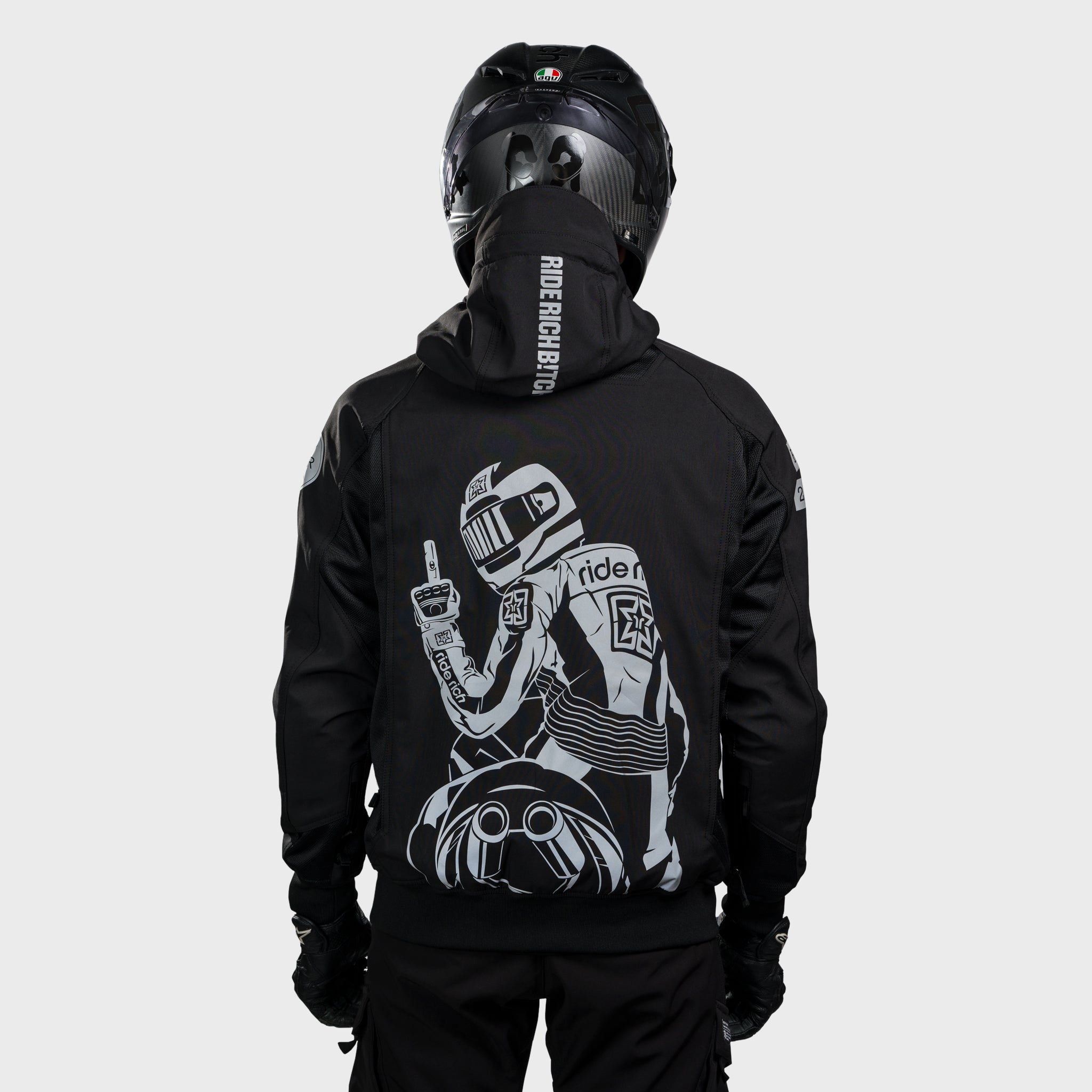 Regency™ V2.Flow™ Mesh Armoured Hooded Jacket {Pursuit}