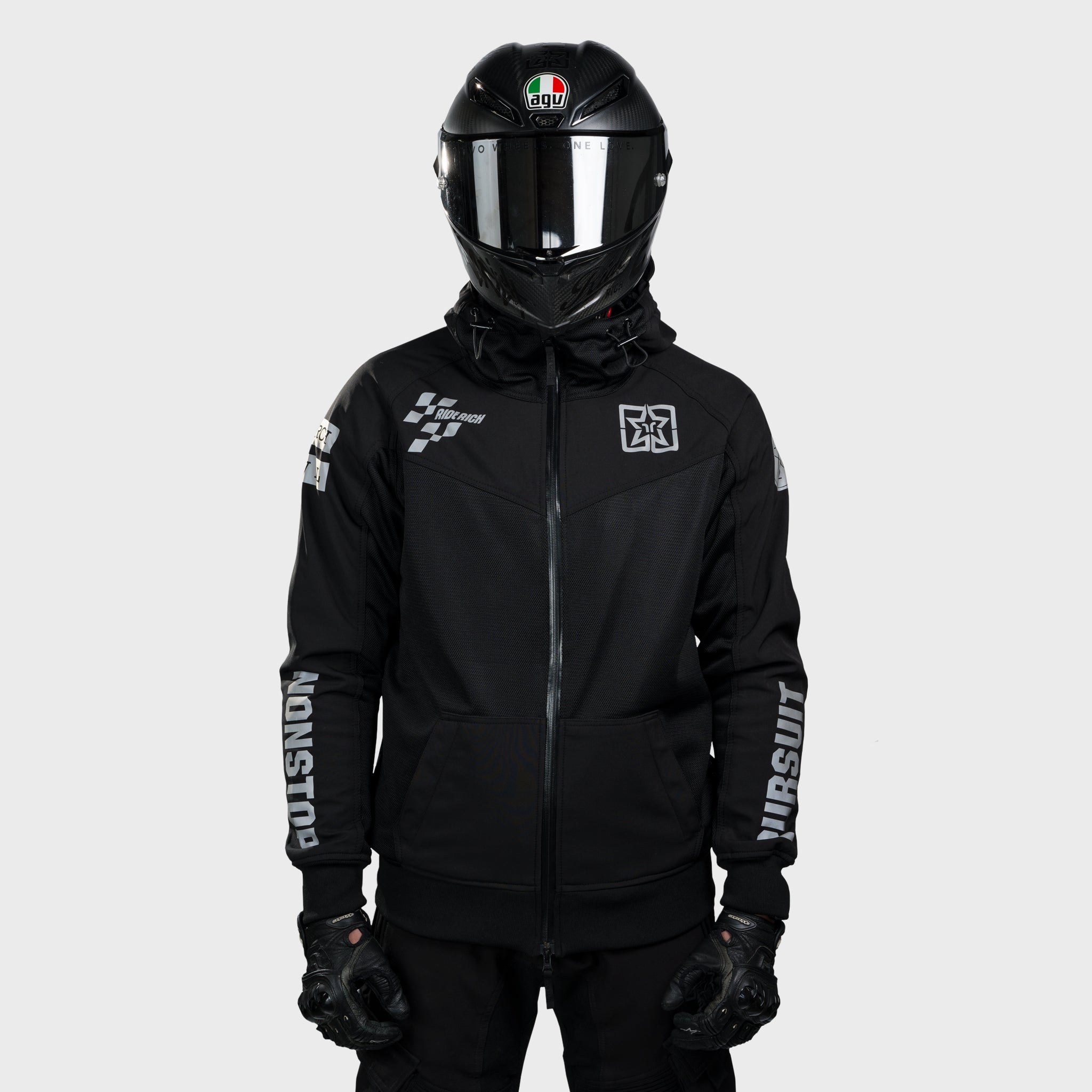 Regency™ V2.Flow™ Mesh Armoured Hooded Jacket {Pursuit}