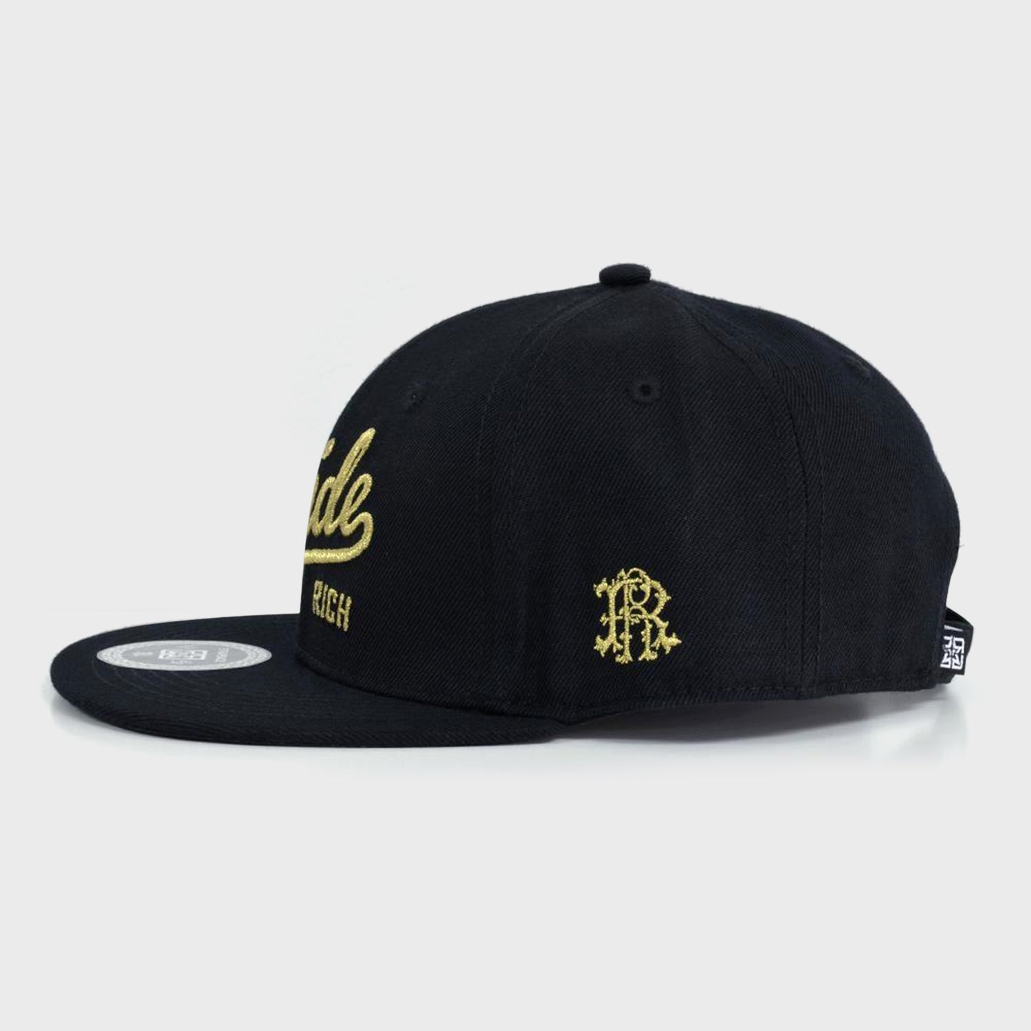 RR Squad Snapback {Gold on Black}