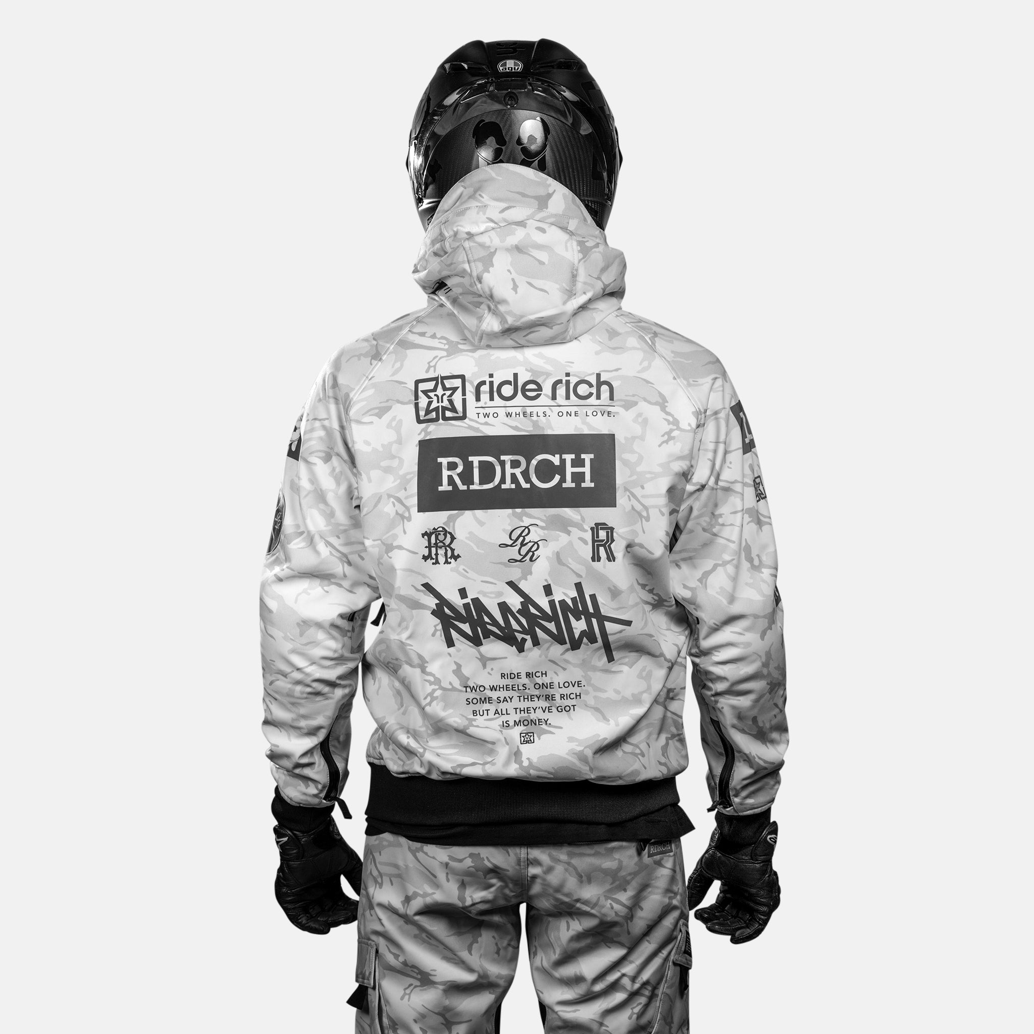 Regency™ Armoured Softshell Hooded Jacket {RR GP/Ghost Camo}