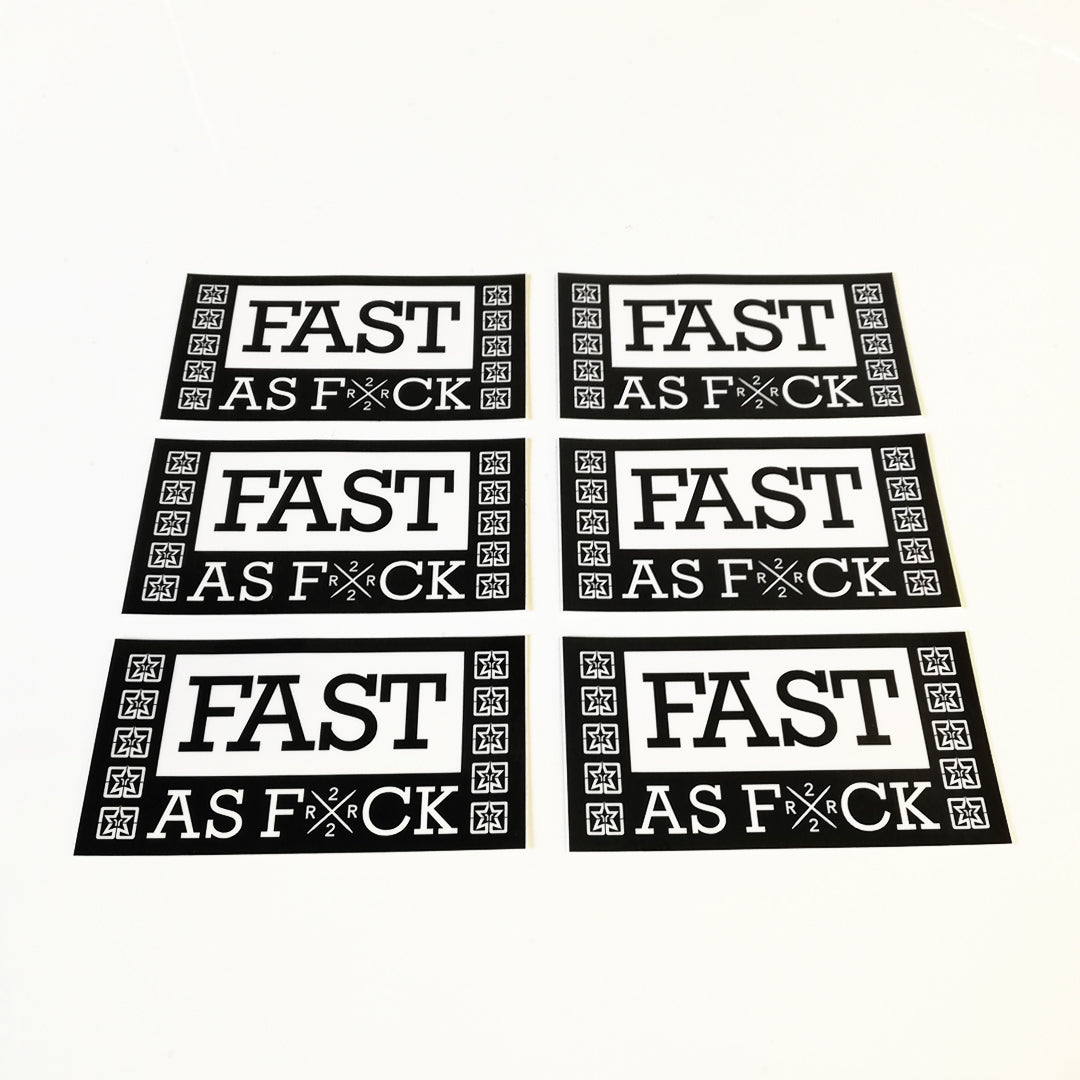 Been Fast Vinyl Sticker {Medium}
