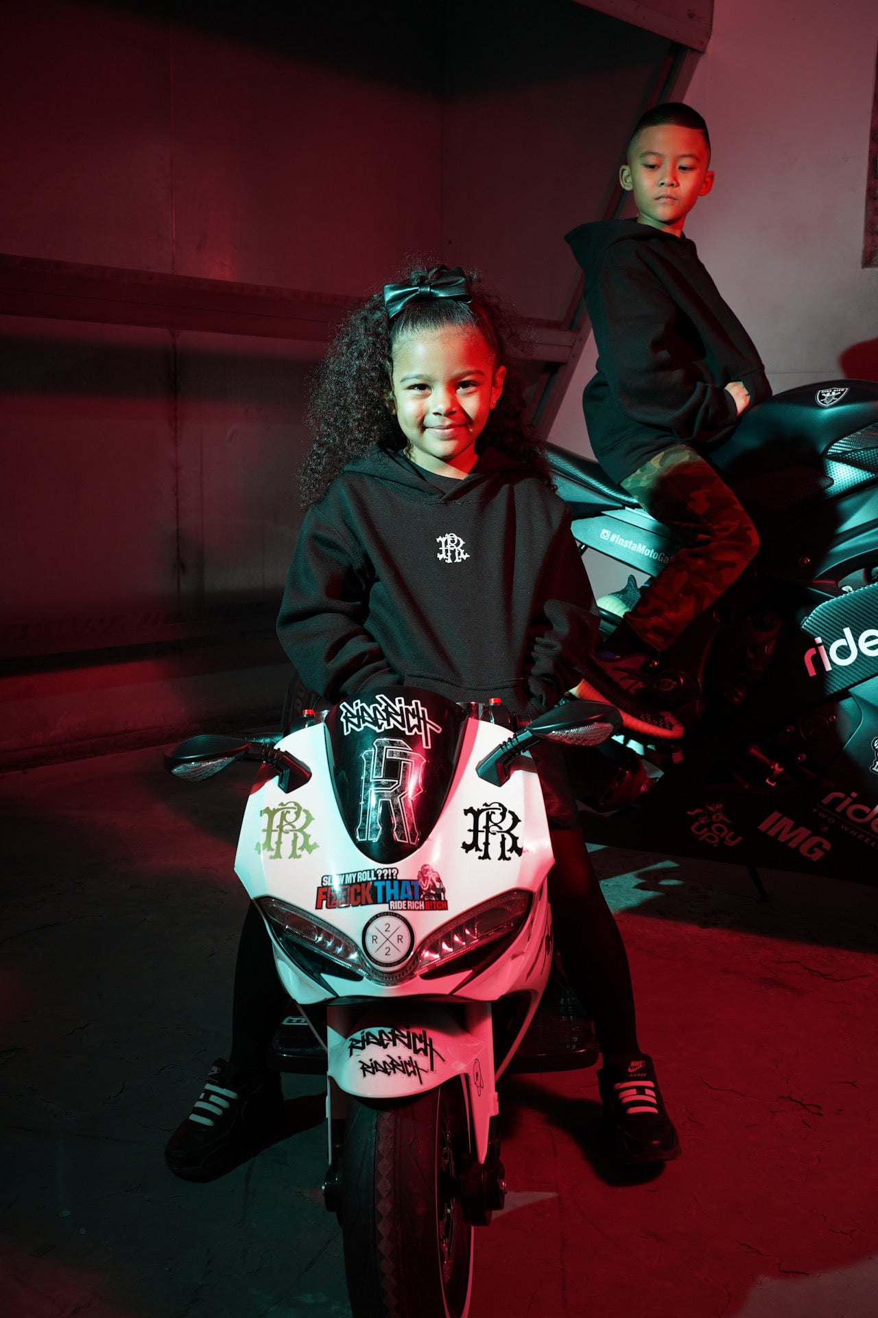 Rep Life On Two Embroidered Toddler Pullover Hoodie