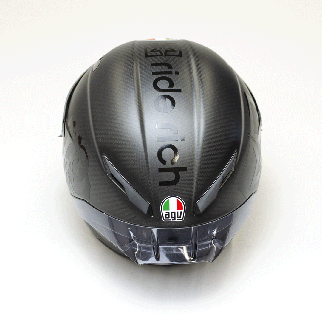 Reflective Ride Rich Helmet Vinyl Decal Kit