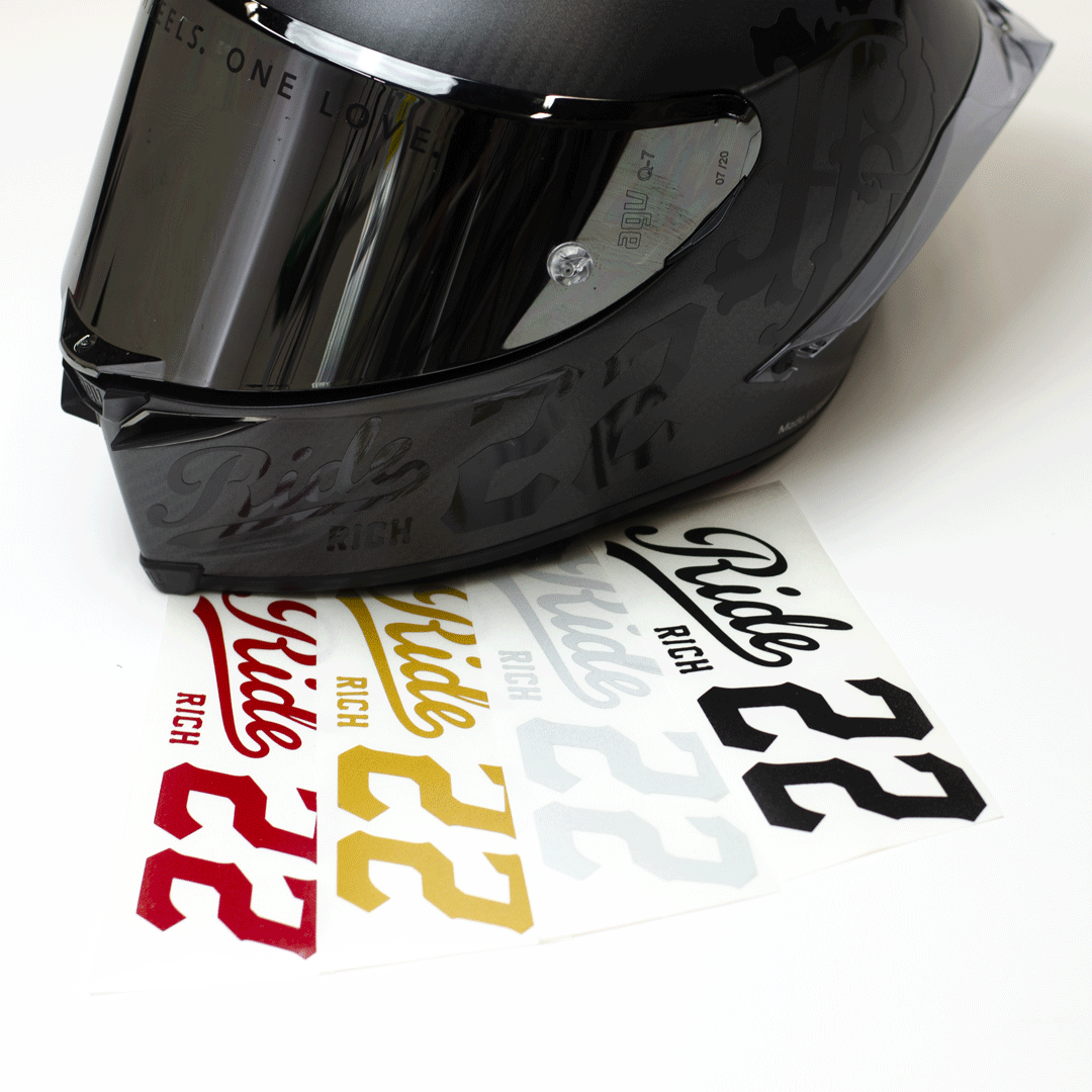 Reflective RR Squad x 22 Vinyl Decal