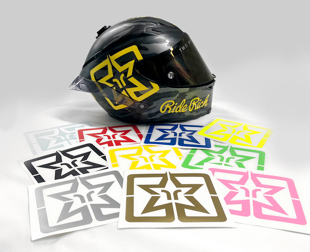 Ride Rich Emblem Vinyl Decal {XL}