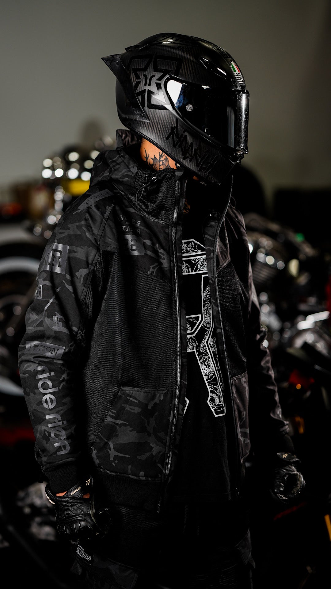 [Pre-Sale // Backorder] Regency™ V2.Flow™ Mesh Armoured Hooded Jacket {RR GP/Black Camo}