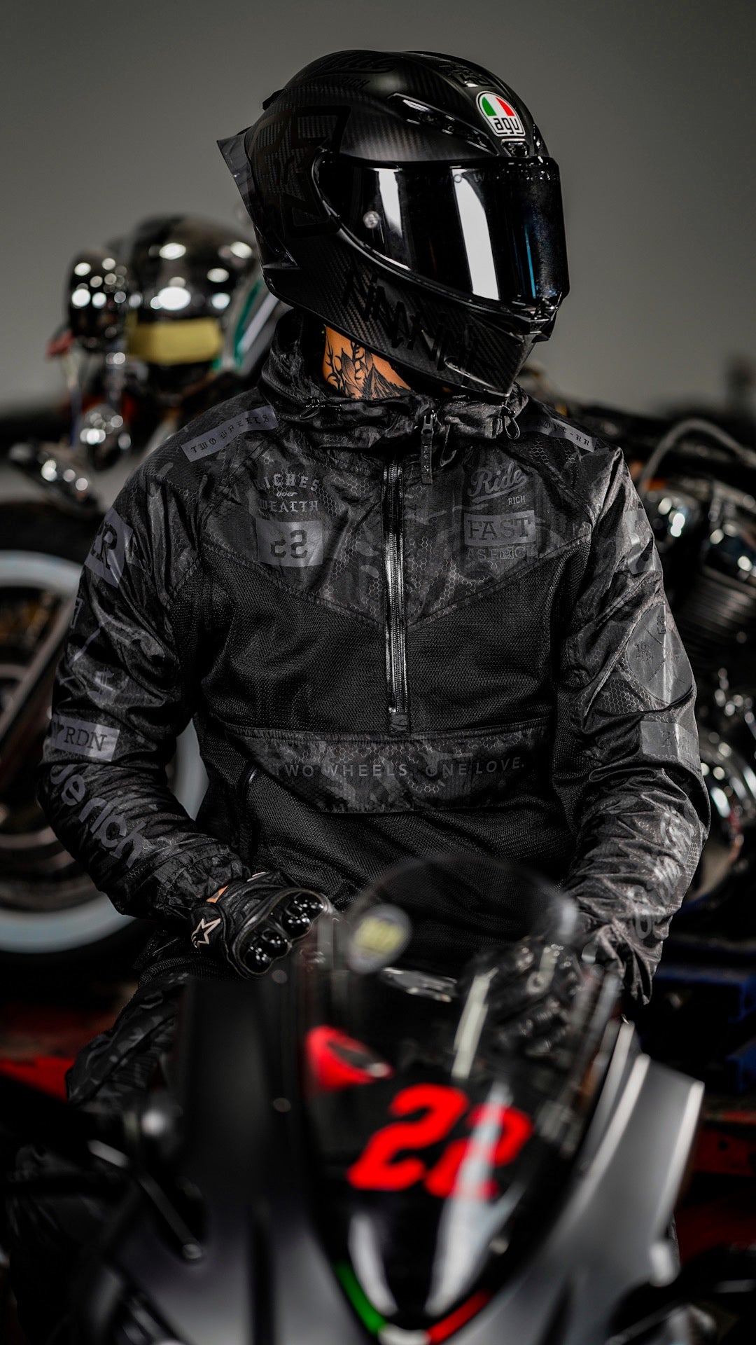 [Pre-Sale // Backorder] Concord™ V2.Flow™ Mesh Armoured Anorak Jacket {RR GP/Black Camo}