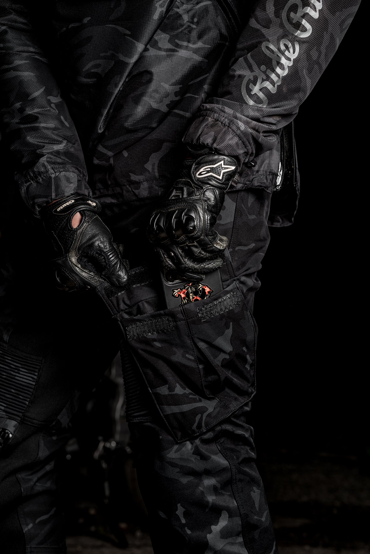 [Pre-Sale // Backorder] Unit 16™ Armoured Softshell Cargo Joggers {Black Camo}