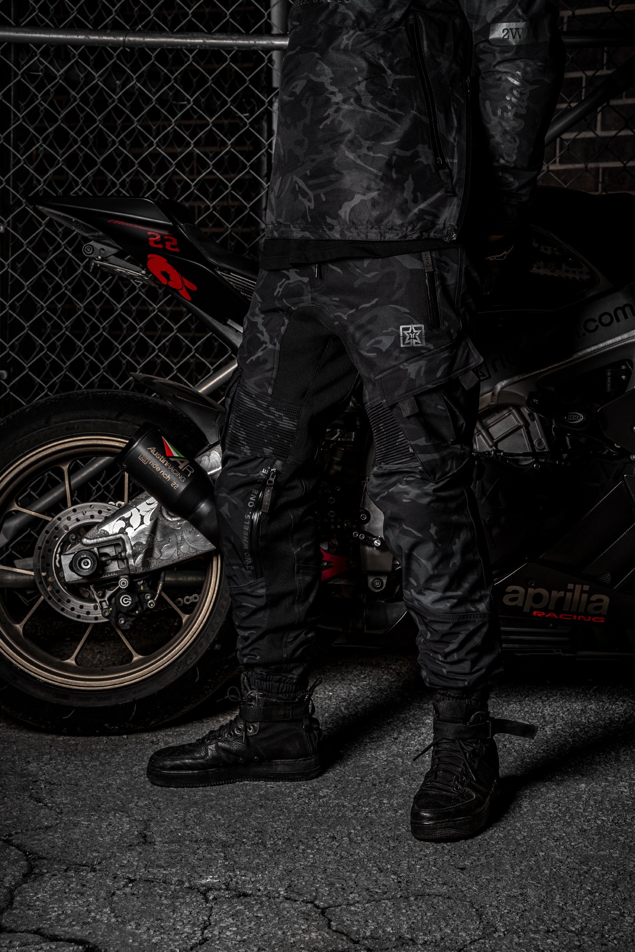 [Pre-Sale // Backorder] Unit 16™ Armoured Softshell Cargo Joggers {Black Camo}