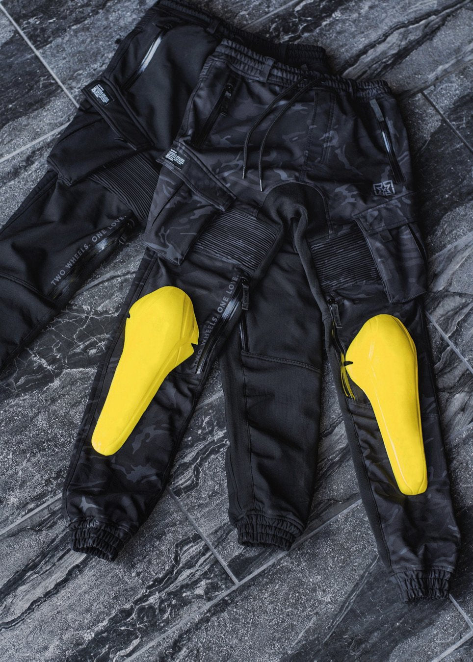 [Pre-Sale // Backorder] Unit 16™ Armoured Softshell Cargo Joggers {Black Camo}