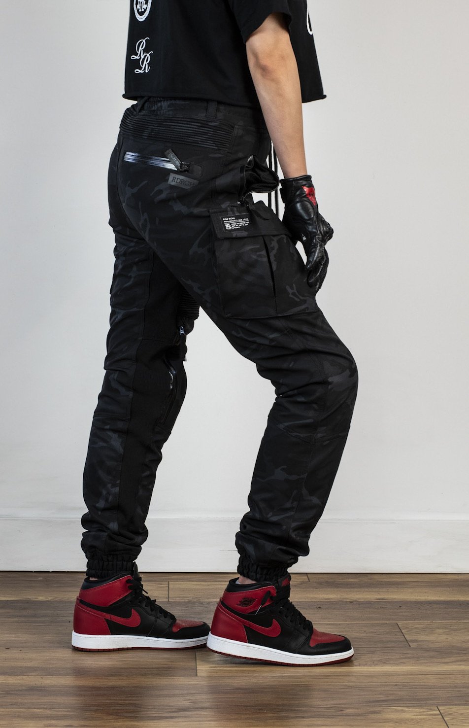 [Pre-Sale // Backorder] Unit 16™ Armoured Softshell Cargo Joggers {Black Camo}