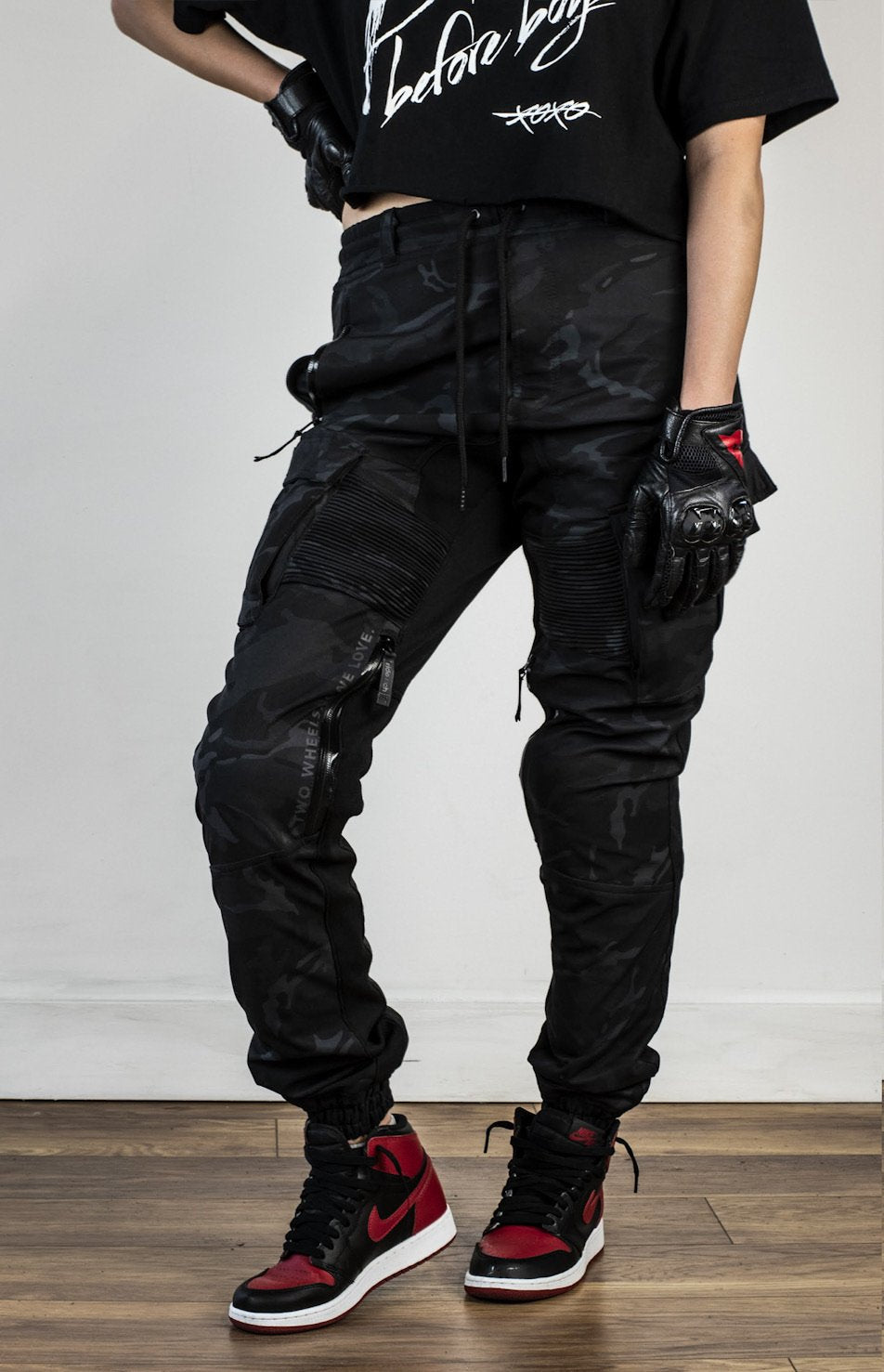 [Pre-Sale // Backorder] Unit 16™ Armoured Softshell Cargo Joggers {Black Camo}